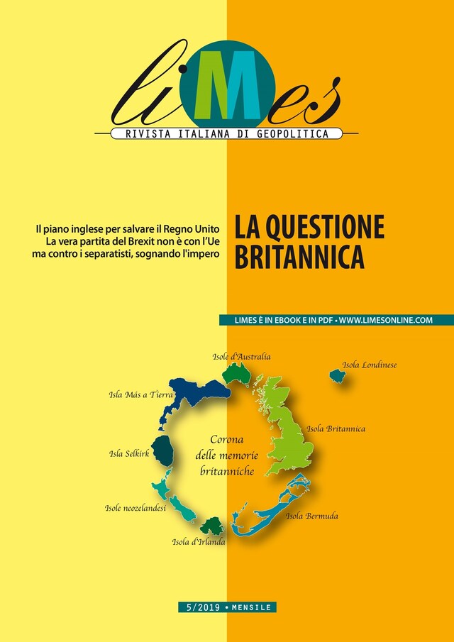 Copertina del libro per Limes - La questione britannica