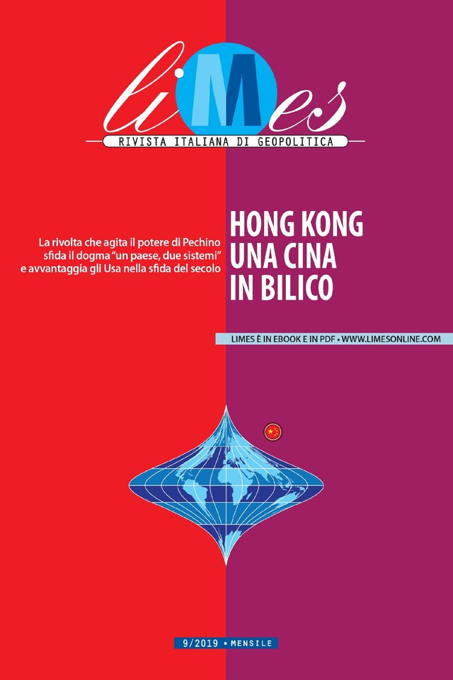 Kirjankansi teokselle Hong Kong, una Cina in bilico