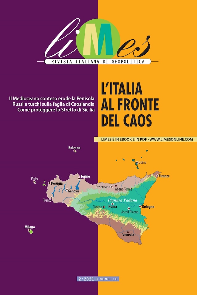 Book cover for L'Italia al fronte del caos