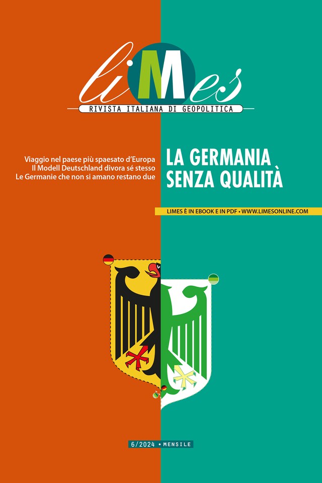 Book cover for La Germania senza qualità