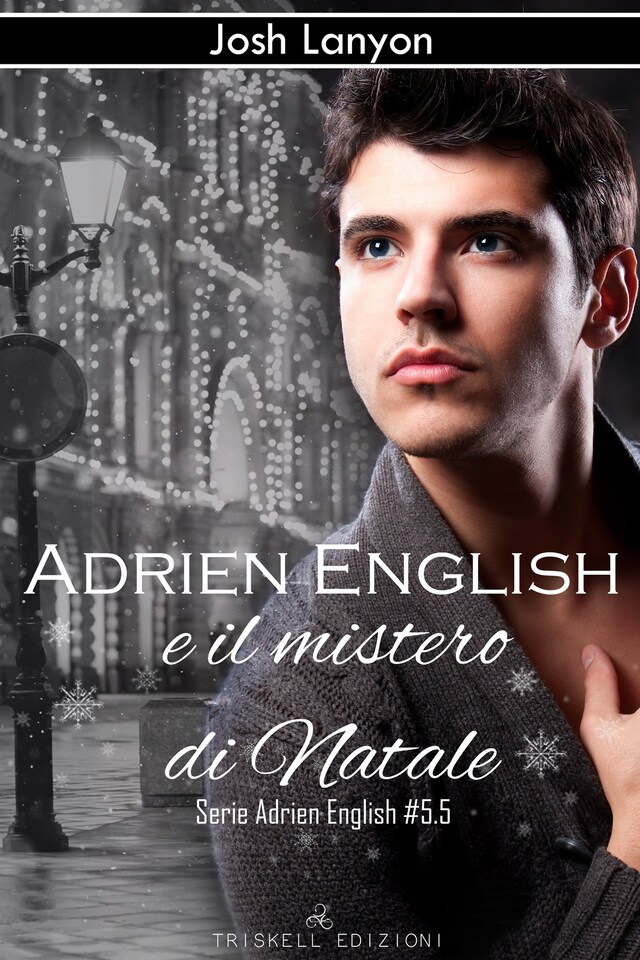 Book cover for Adrien English e il mistero di Natale