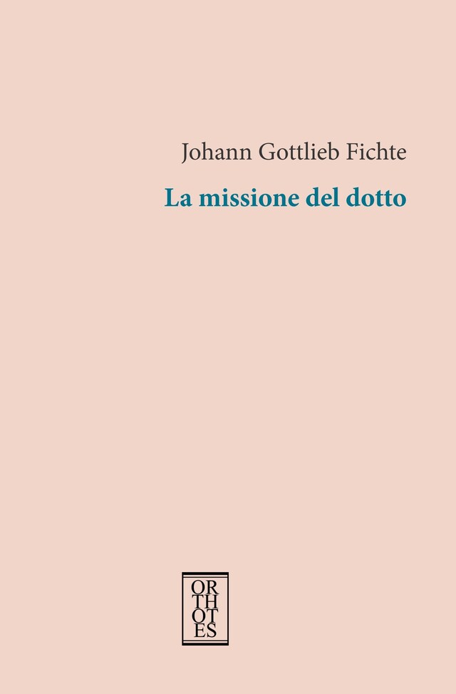 Couverture de livre pour La missione del dotto