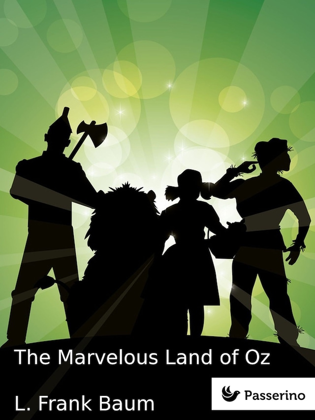 Book cover for The Marvelous Land of Oz