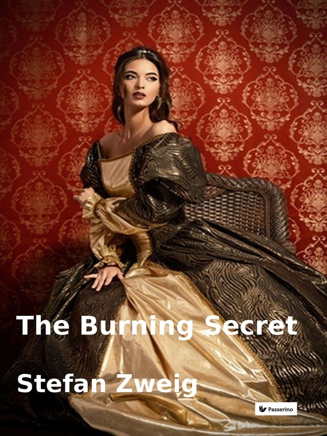 Book cover for The burning secret