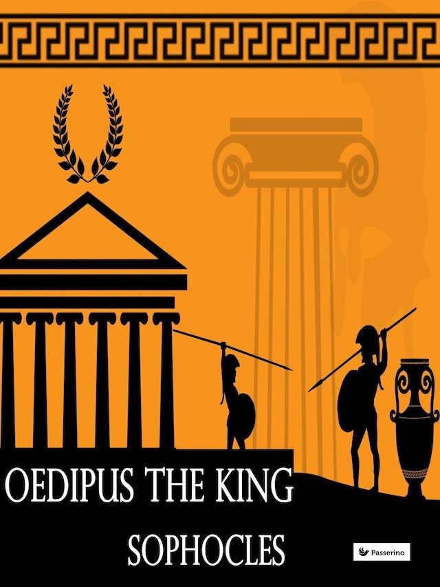 Kirjankansi teokselle Oedipus the King