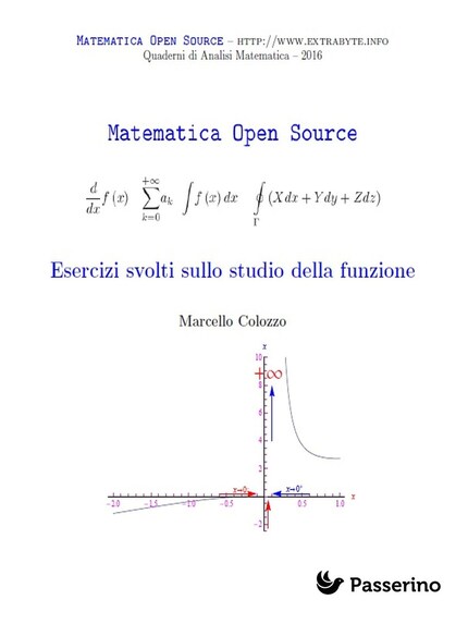 Esercizi svolti sullo studio della funzione bookCoverFor