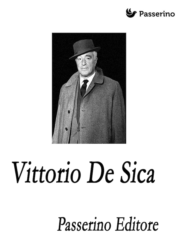 Copertina del libro per Vittorio De Sica