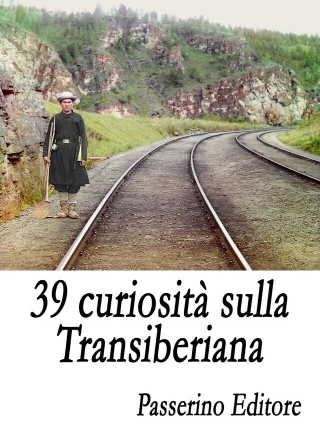 Okładka książki dla 39 curiosità sulla Transiberiana