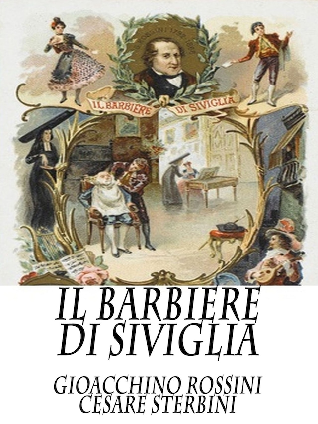 Couverture de livre pour Il barbiere di Siviglia