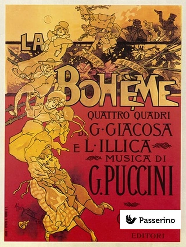 Couverture de livre pour La Bohème