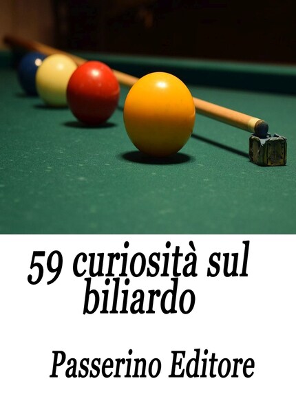 59 curiosità sul biliardo bookCoverFor