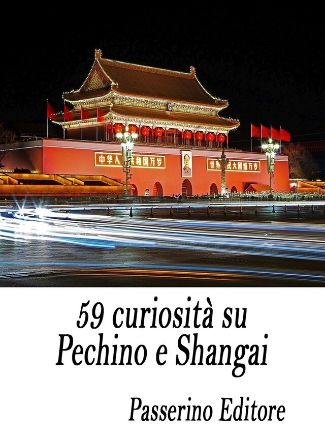 Okładka książki dla 59 curiosità su Pechino e Shangai