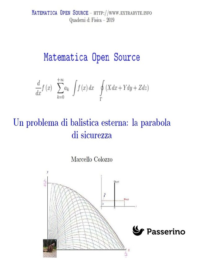 Okładka książki dla Un problema di balistica esterna: la parabola di sicurezza