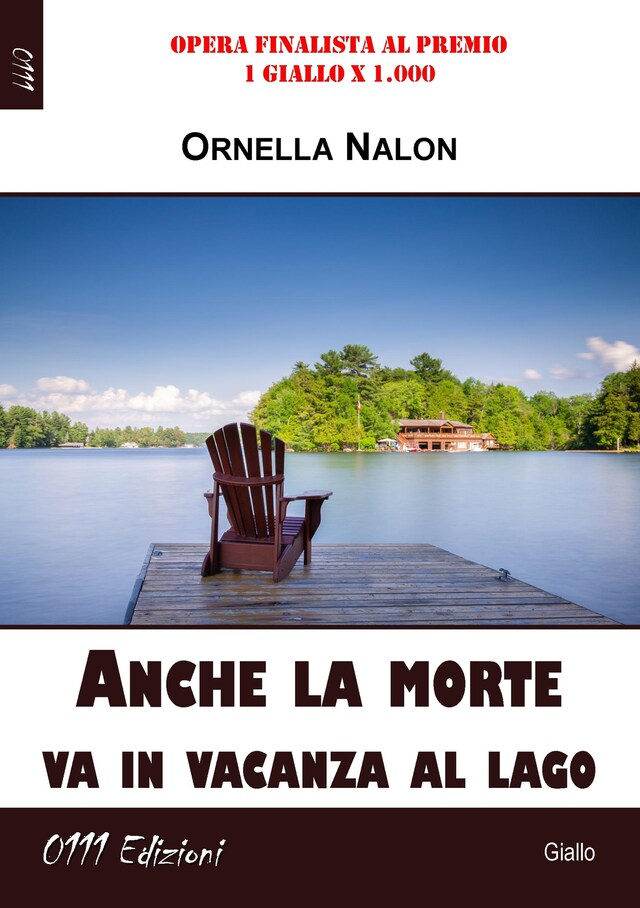 Buchcover für Anche la morte va in vacanza al lago