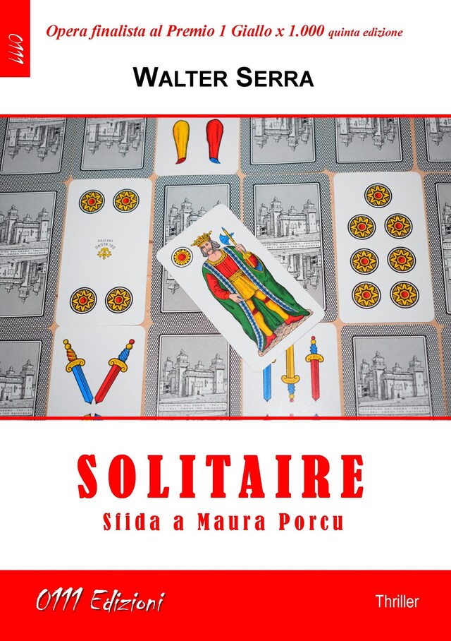 Book cover for Solitaire, sfida a Maura Porcu