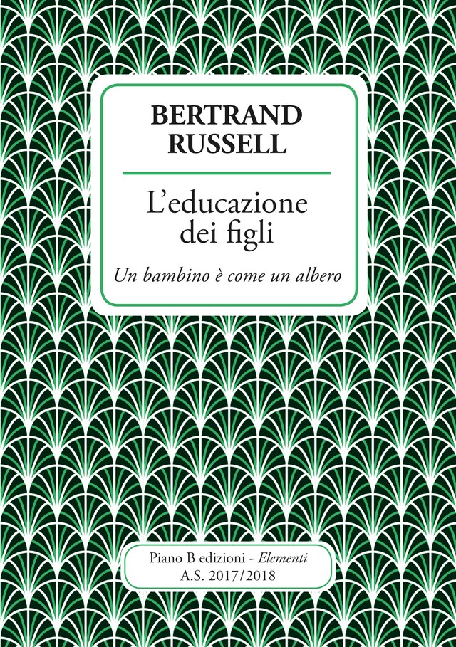 Buchcover für L'educazione dei figli. Un bambino è come un albero