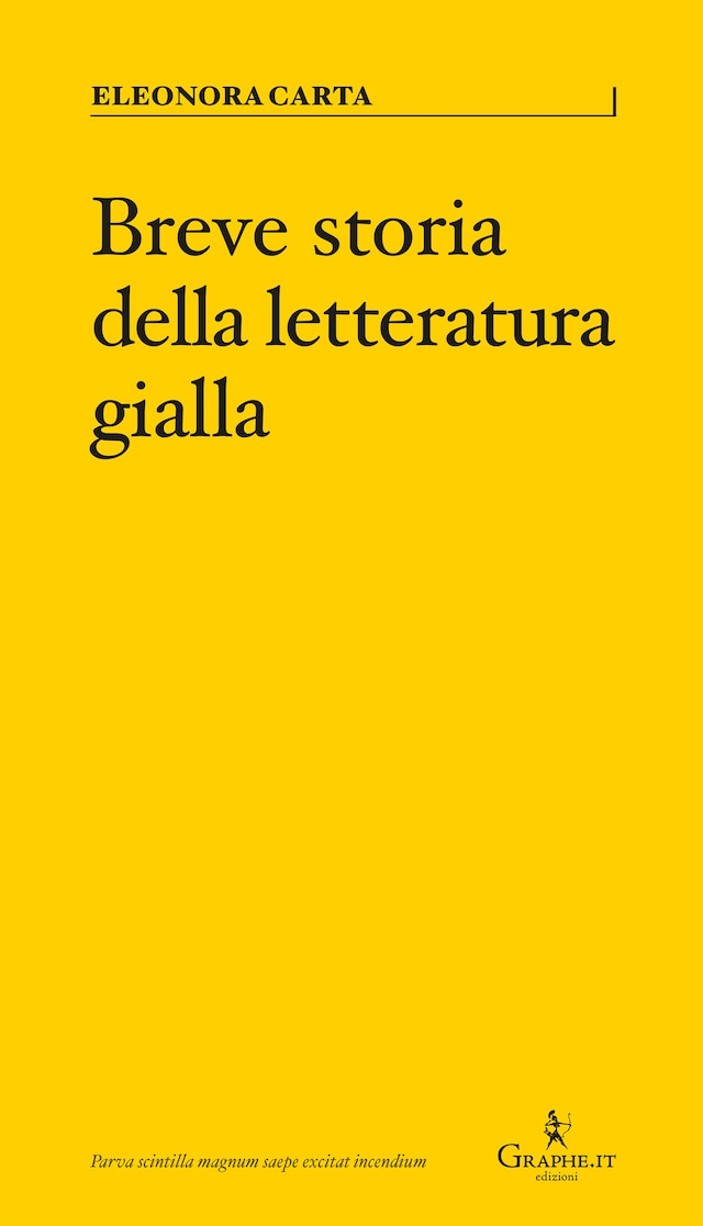 Book cover for Breve storia della letteratura gialla