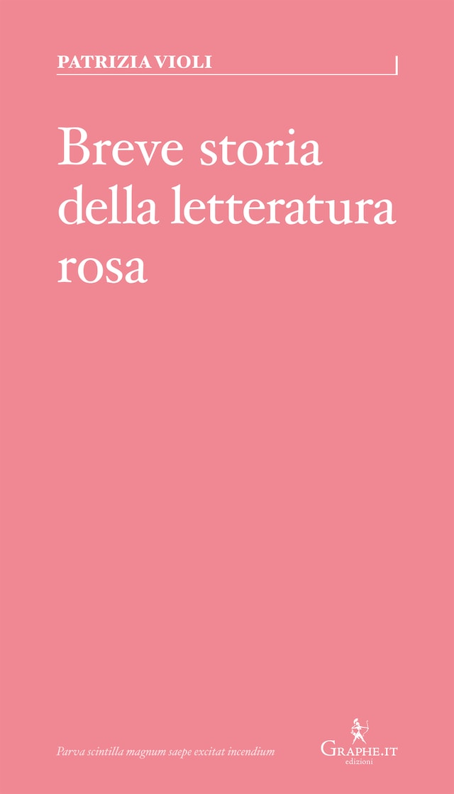 Book cover for Breve storia della letteratura rosa
