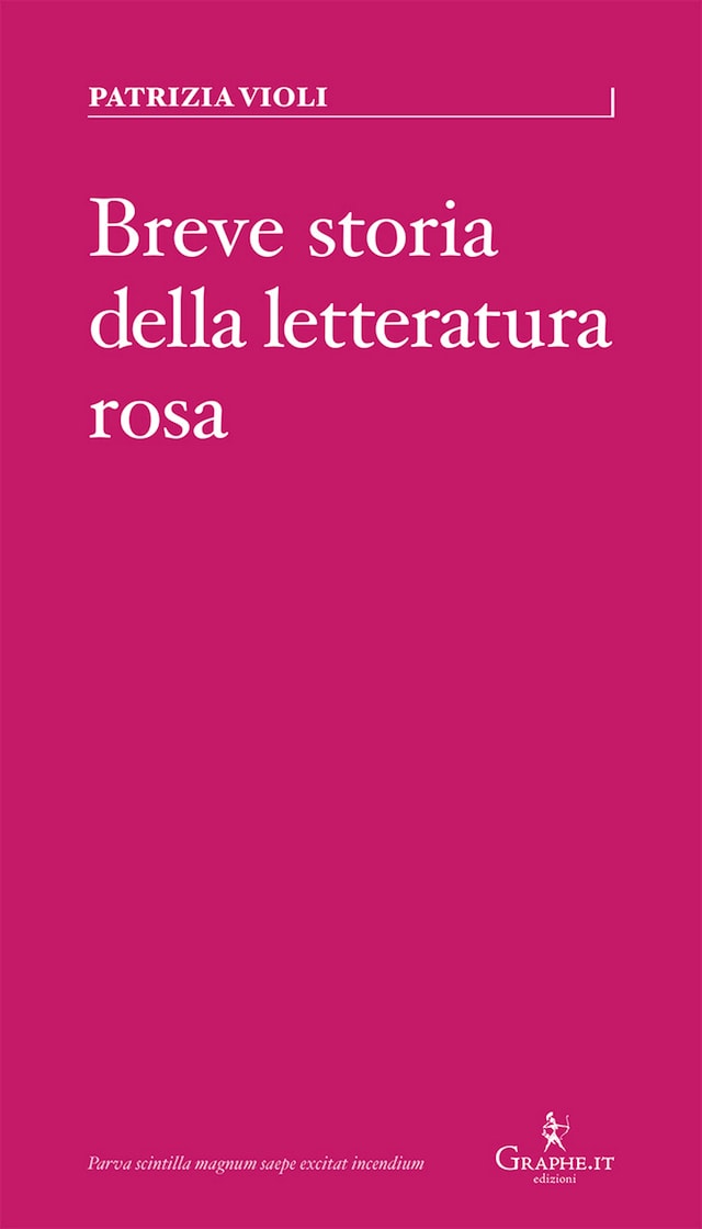 Book cover for Breve storia della letteratura rosa