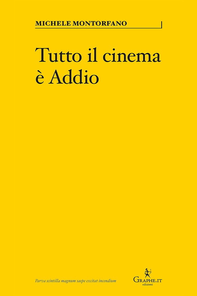 Book cover for Tutto il cinema è Addio