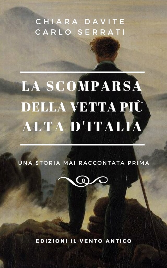 Couverture de livre pour La scomparsa della vetta più alta d'Italia