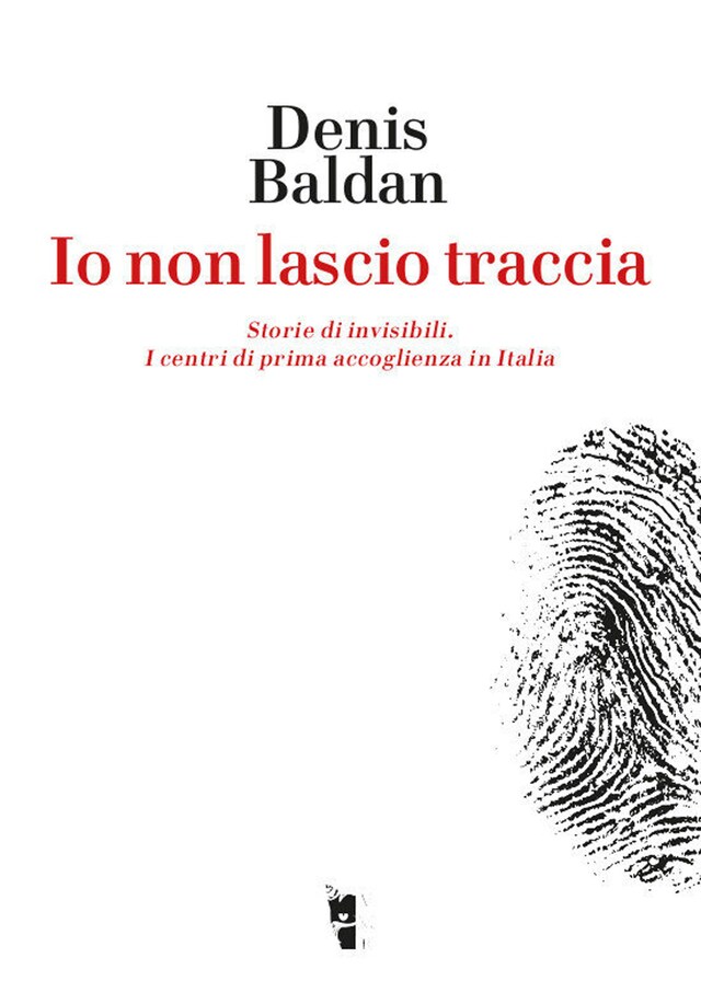 Portada de libro para Io non lascio traccia