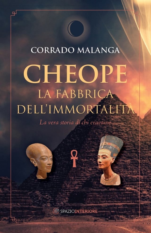 Kirjankansi teokselle Cheope - La fabbrica dell'immortalità