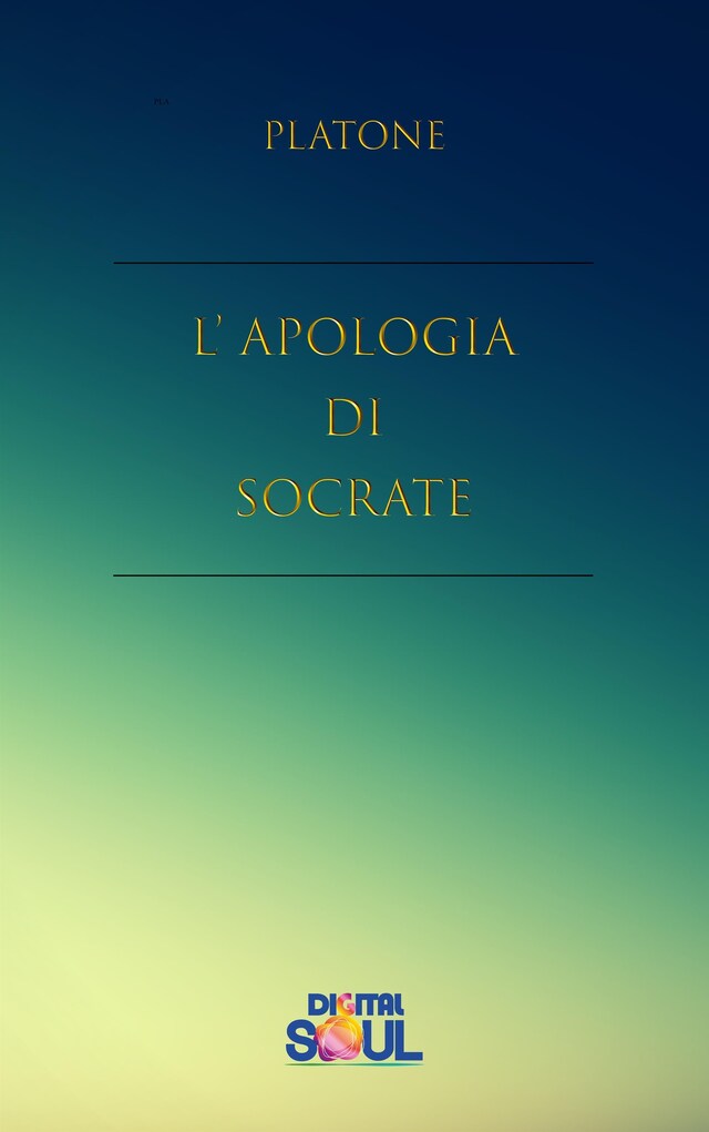 Bokomslag for L'Apologia di Socrate