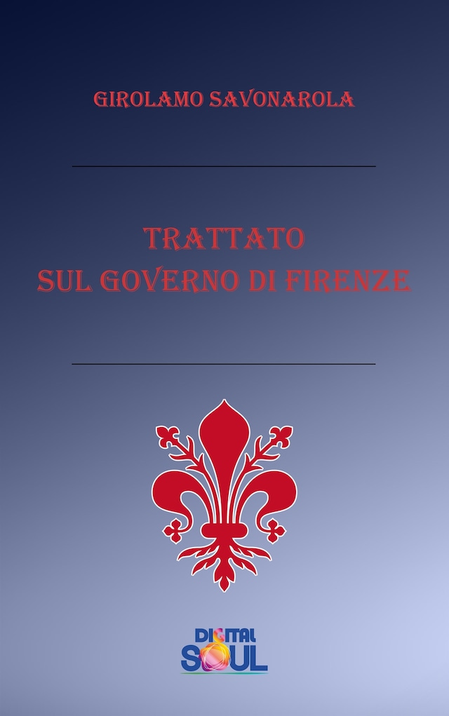 Book cover for Trattato sul governo di Firenze