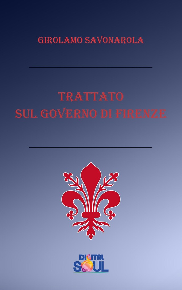 Kirjankansi teokselle Trattato sul governo di Firenze