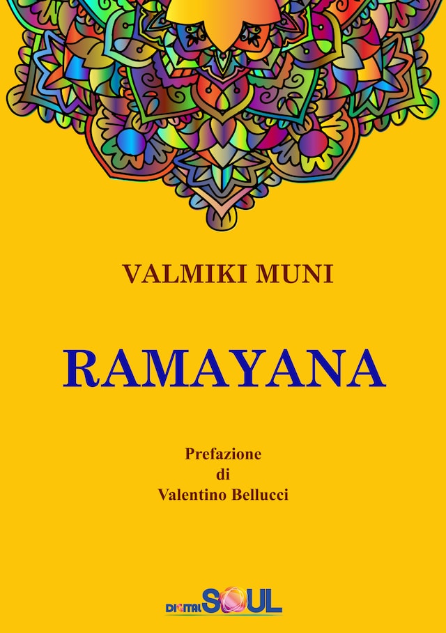 Kirjankansi teokselle Ramayana