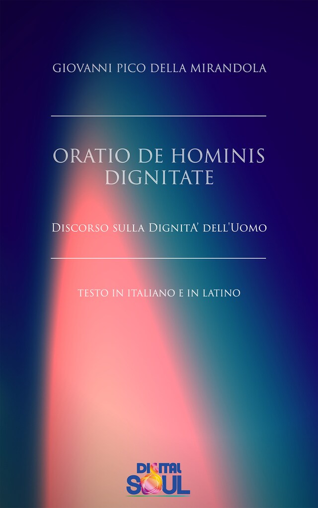 Copertina del libro per Oratio De Hominis Dignitate