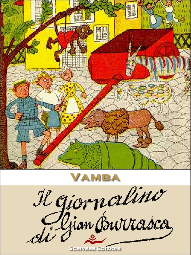 Book cover for Il Giornalino di Gian Burrasca