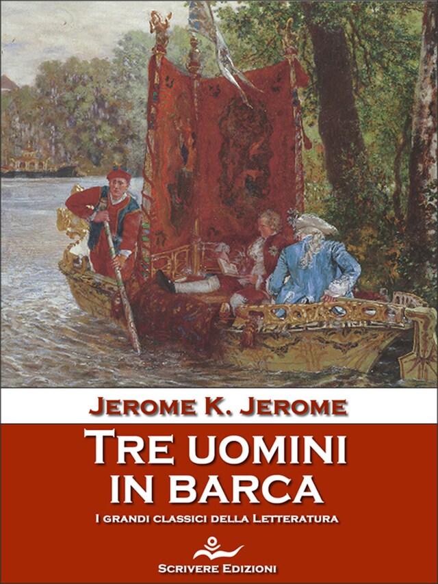 Copertina del libro per Tre uomini in barca