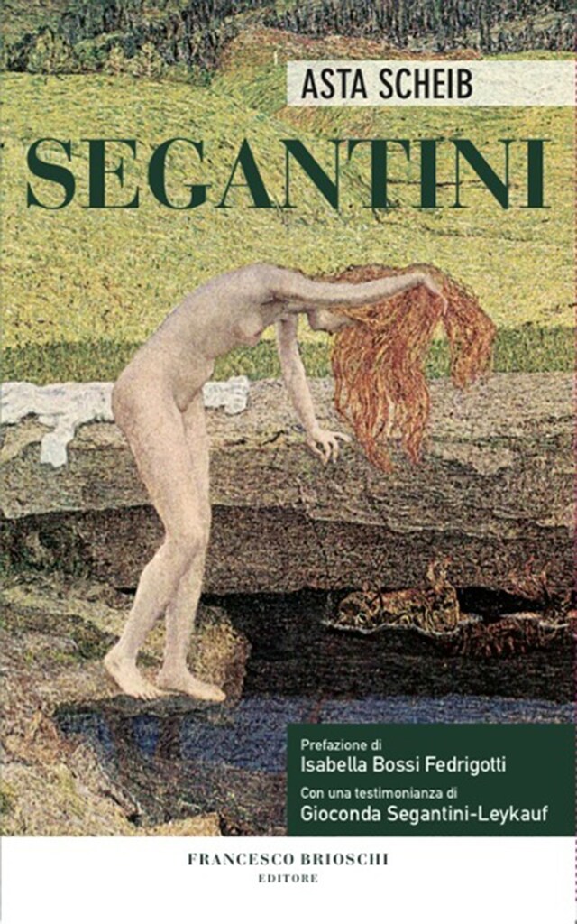 Copertina del libro per Segantini