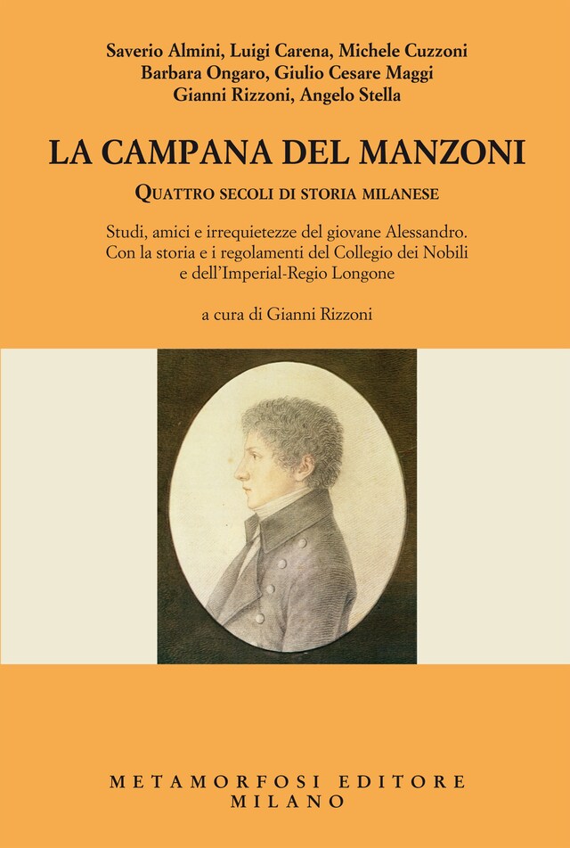 Kirjankansi teokselle La campana del Manzoni