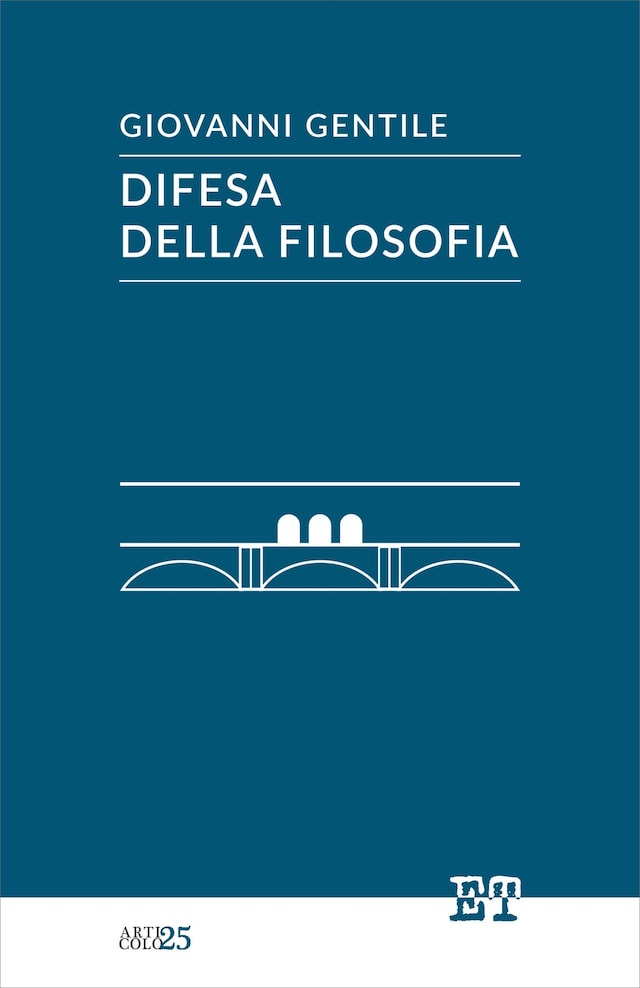 Book cover for Difesa della filosofia