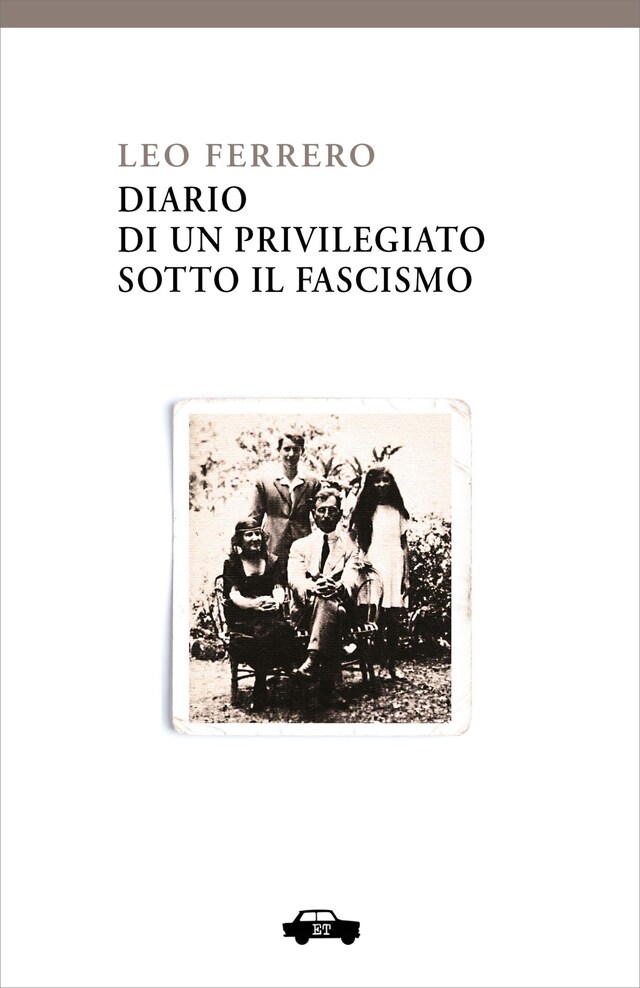 Boekomslag van Diario di un privilegiato sotto il fascismo