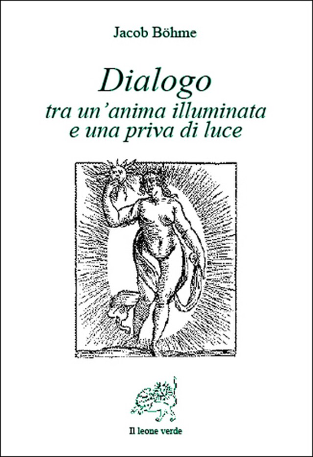 Buchcover für Dialogo tra un’anima illuminata e una priva di luce