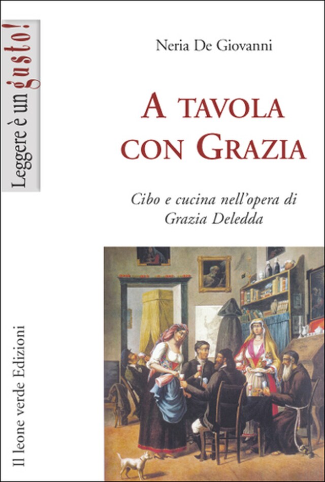 Kirjankansi teokselle A tavola con Grazia