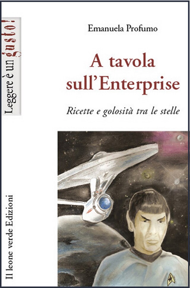 Copertina del libro per A tavola sull’Enterprise