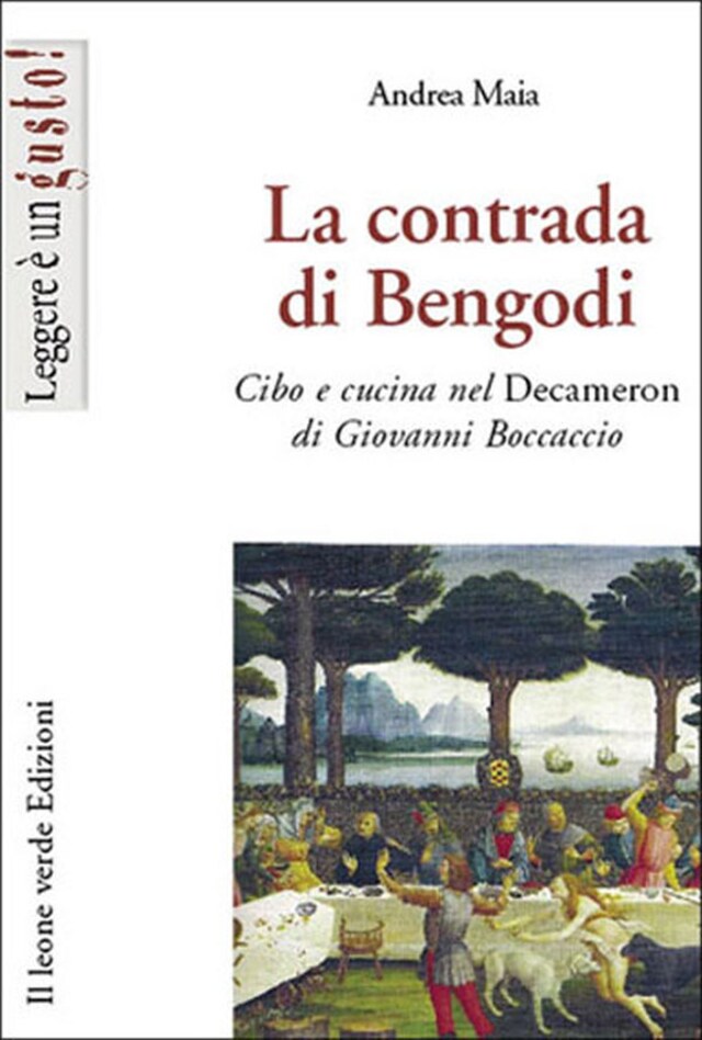 Copertina del libro per La contrada di Bengodi