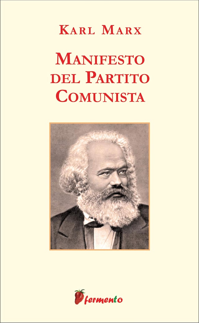 Book cover for Manifesto del Partito Comunista