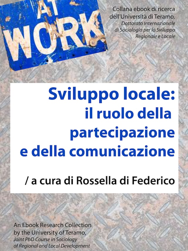 Kirjankansi teokselle SVILUPPO LOCALE: il ruolo della partecipazione e della comunicazione