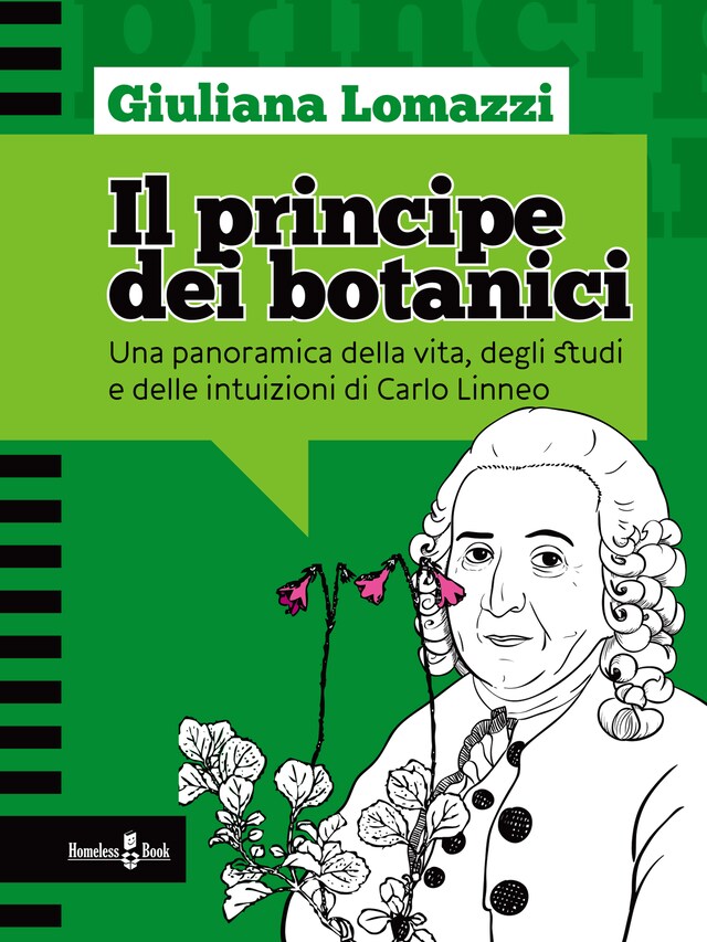 Portada de libro para Il principe dei botanici