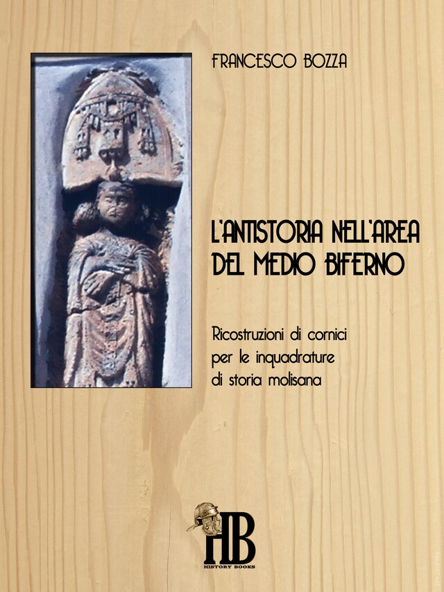 Book cover for L'antistoria nell'area del Medio Biferno