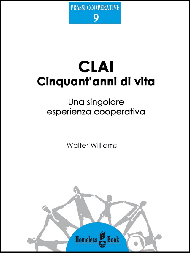 Kirjankansi teokselle CLAI, cinquant'anni di vita