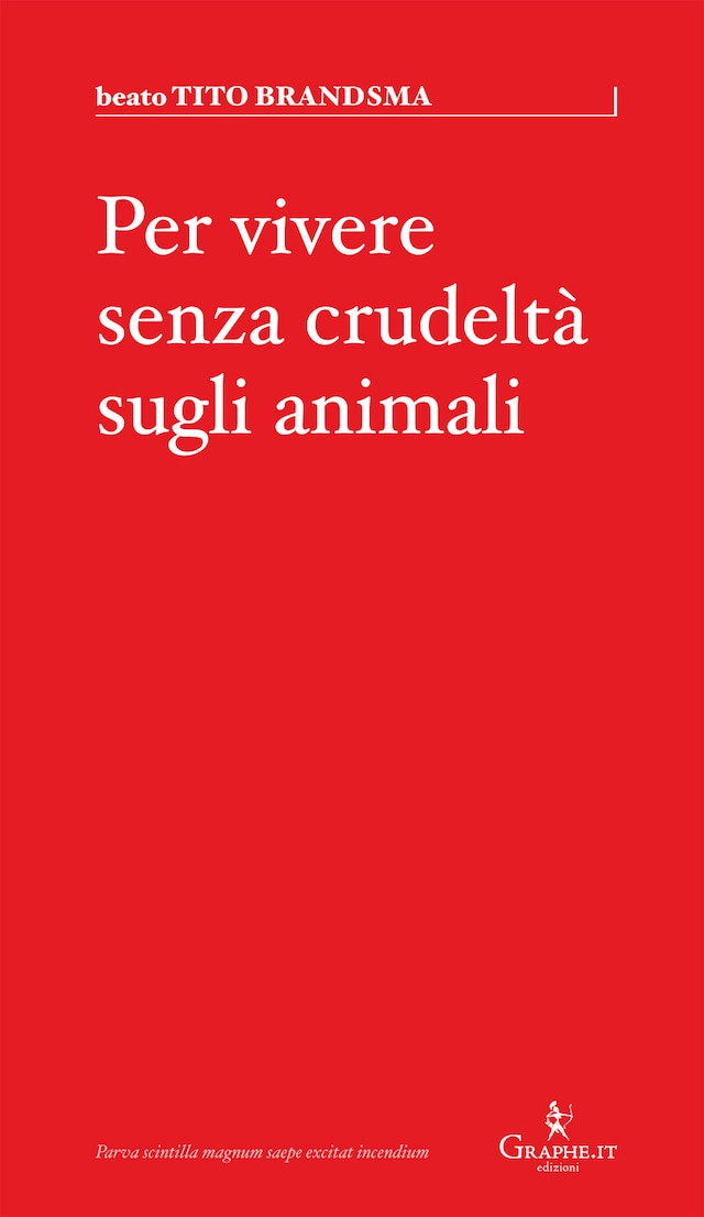 Book cover for Per vivere senza crudeltà sugli animali