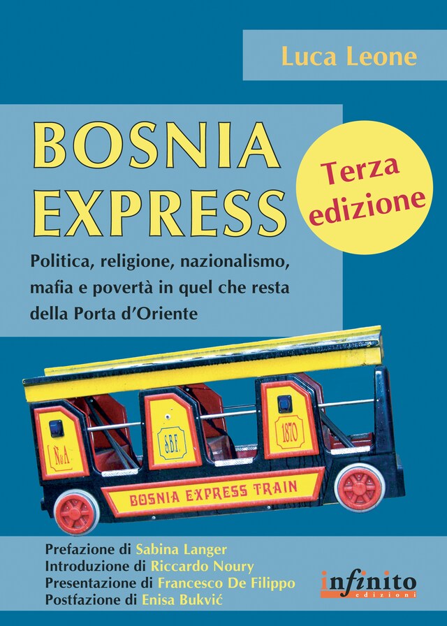 Copertina del libro per Bosnia Express