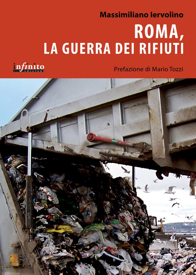 Book cover for Roma, la guerra dei rifiuti